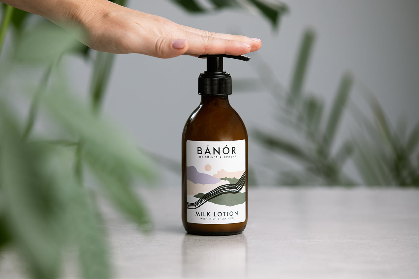 Bánór Natural Hand and Body Milk Lotion