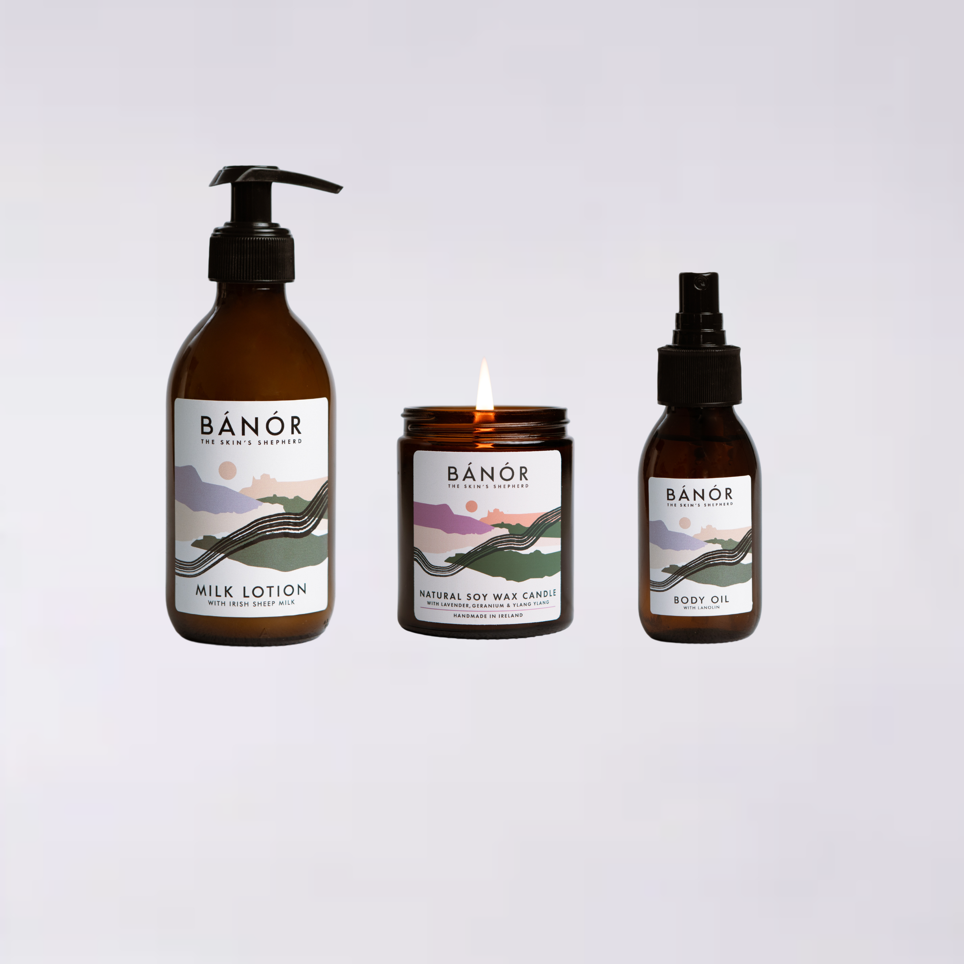 Calming Gift Set - Lotion, Oil &amp; Candle